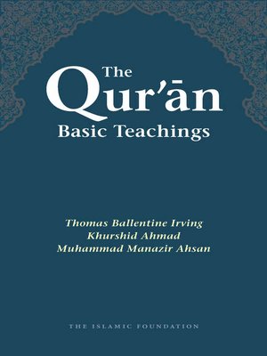 cover image of The Qur'an